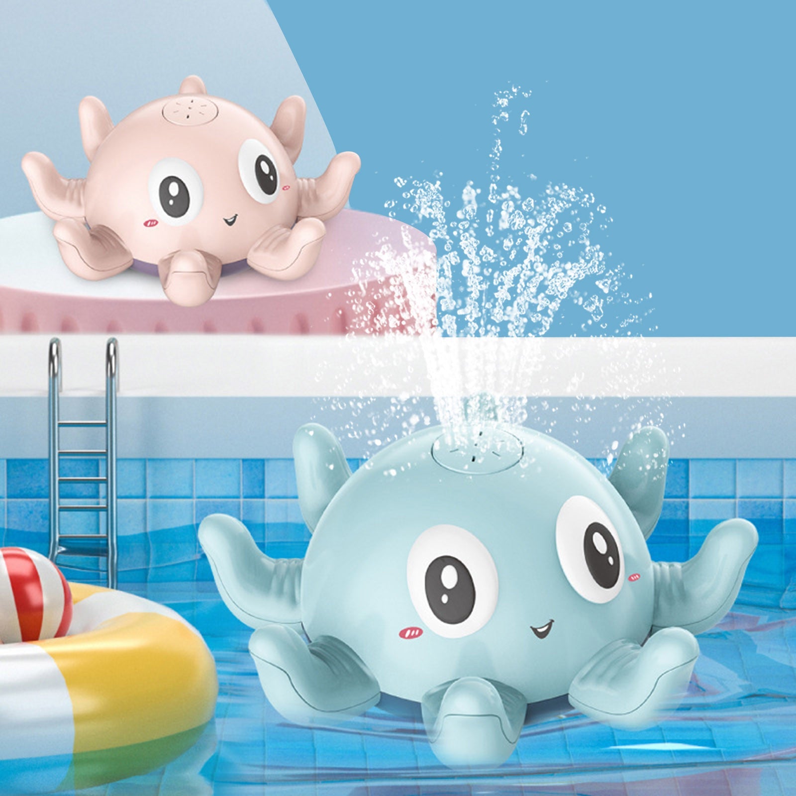 Make Bath Time Fun with Our Automatic Water Spray Bath Toy